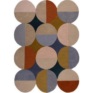 Ručně tkaný vlněný koberec 120x170 cm Mia Ellipse – Flair Rugs obraz
