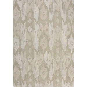 Béžový ručně tkaný vlněný koberec 160x230 cm Dion Ikat – Flair Rugs obraz