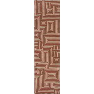 Běhoun v terakotové barvě 80x300 cm Kylo – Flair Rugs obraz