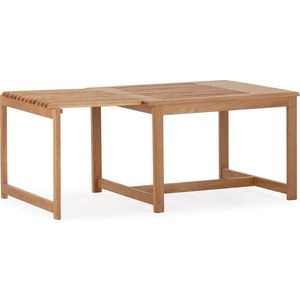 Konferenční stolek z dubového dřeva v přírodní barvě 60x70 cm Unai – MOME obraz