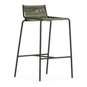 Zelená kovová barová židle (výška sedáku 65 cm) Emily – Marckeric obraz