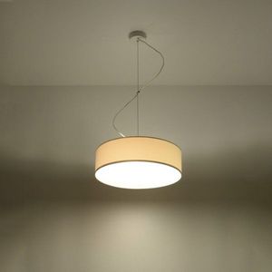 Bílé závěsné svítidlo ø 35 cm Atis – Nice Lamps obraz