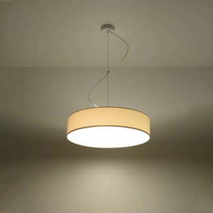 Bílé závěsné svítidlo ø 45 cm Atis – Nice Lamps obraz
