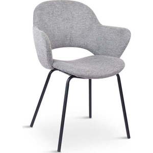 Světle šedá čalouněná jídelní křesla v sadě 2 ks Rowley – Unique Furniture obraz
