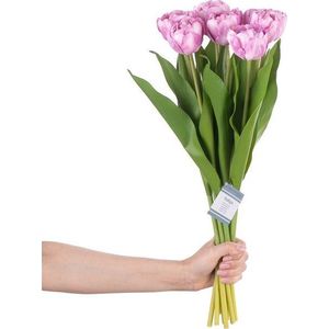 Umělé květiny v sadě 10 ks (výška 38 cm) Tulips – AmeliaHome obraz