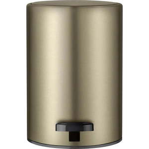 Nášlapný ocelový odpadkový koš v mosazné barvě 3 l Modo – Blomus obraz