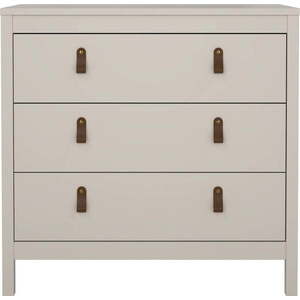 Šedobéžová komoda 82x80x38 cm Madrid – Tvilum obraz