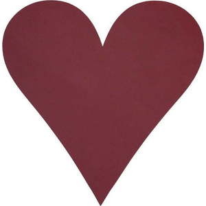 Prostírání z eko kůže 30x30 cm Heart Nupo – LIND DNA obraz