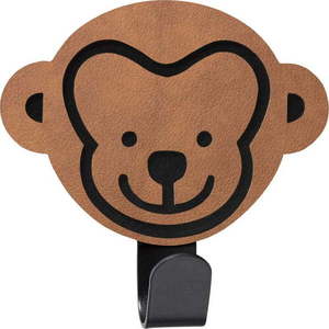 Hnědý ocelový háček bez vrtání Monkey Nupo – LIND DNA obraz