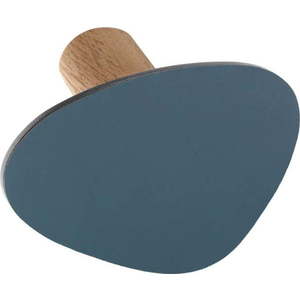 Modrý nástěnný ocelový háček Dot L Nupo – LIND DNA obraz