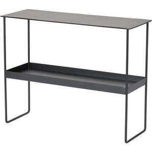 Černý kovový konzolový stolek 29x78 cm Bull – LIND DNA obraz