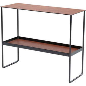 Koňakově hnědý kovový konzolový stolek 29x78 cm Bull – LIND DNA obraz