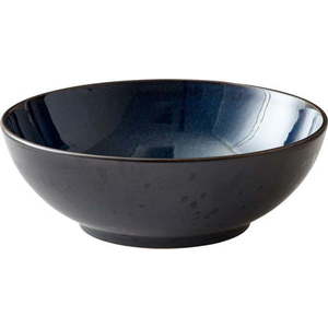 Černá/modrá mísa z kameniny ø 30 cm Dark Blue/Black – Bitz obraz