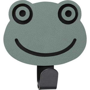 Šedozelený ocelový háček bez vrtání Frog Nupo – LIND DNA obraz