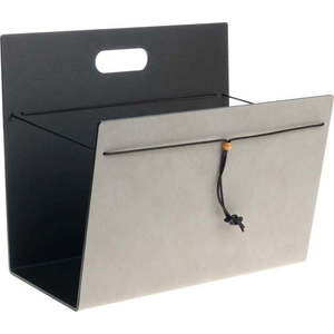 Kovový/z eko kůže stojan na časopisy Nupo L – LIND DNA obraz