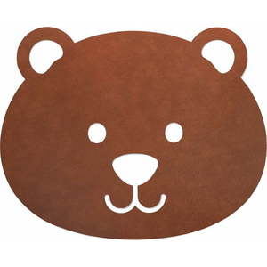 Hnědá dětská hrací podložka 111, 5x140 cm Bear XXXL Bull – LIND DNA obraz