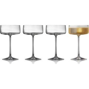 Sklenice v sadě 4 ks na sekt 260 ml Zero – Lyngby Glas obraz