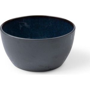 Černá/modrá miska z kameniny 600 ml Dark Blue/Black – Bitz obraz