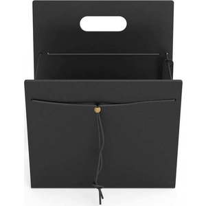 Kovový/z eko kůže stojan na časopisy Bull M – LIND DNA obraz