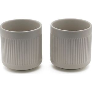 Šedé porcelánové šálky v sadě 2 ks 300 ml Skagen – Bredemeijer obraz