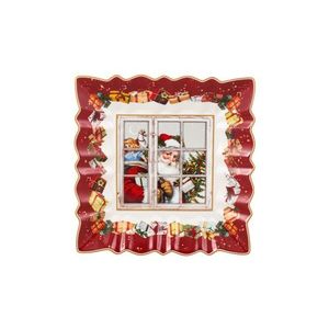 Čtvercová designová mísa s motivem Santy, 23x23 cm, kolekce Toy's Fantasy - Villeroy & Boch obraz