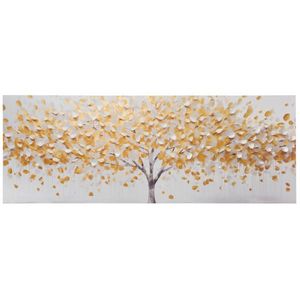 OBRAZ NA HLINÍKOVÉ DESCE, stromy, 140/50/2 cm obraz