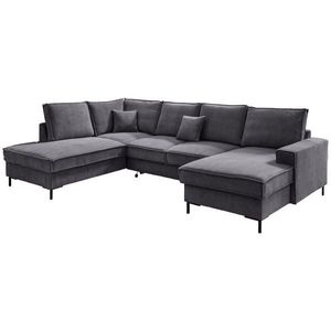 MID.YOU SEDACÍ SOUPRAVA, textil, šedá obraz