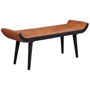 MID.YOU SEDACÍ LAVICE, kůže, 128/51/38 cm obraz