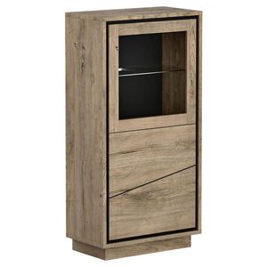 Livetastic VITRÍNA, koňaková, 68/143/37 cm obraz