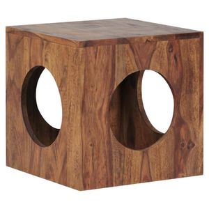 MID.YOU ODKLÁDACÍ STOLEK, sheesham, barvy sheesham obraz