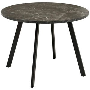 B&B Italia JÍDELNÍ STŮL, černá, 100/76/100 cm obraz