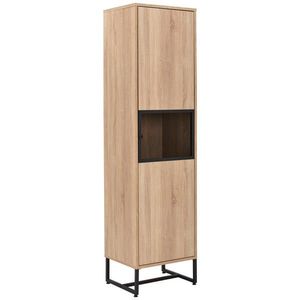 P & B SKŘÍŇ NA ODĚV, černá, Sonoma dub, 50/190/41 cm obraz