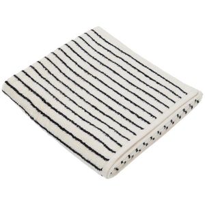 Dieter Knoll OSUŠKA DO SPRCHY, 70/140 cm, černá, ecru obraz