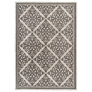 KOBEREC TKANÝ NA PLOCHO, 160/230 cm, šedá obraz