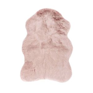 KOBEREC S VYSOKÝM VLASEM, 60/90 cm, růžová obraz