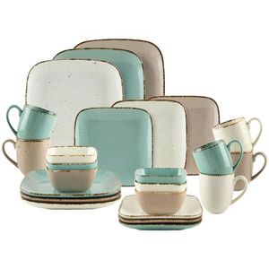 Landscape KOMBINOVANÁ SOUPRAVA 24dílné, porcelán keramika obraz