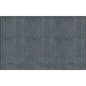 Esposa DVEŘNÍ ROHOŽKA, 75/120 cm, antracitová, modrošedá obraz