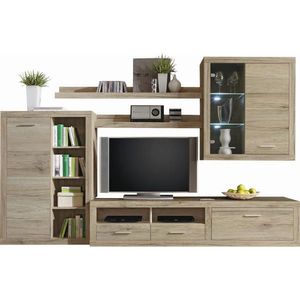 Carryhome OBÝVACÍ STĚNA, dub San Remo obraz
