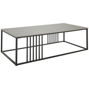 MID.YOU KONFERENČNÍ STOLEK, šedá, černá, kov, keramika, 140/40/70 cm obraz