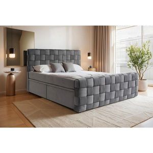 Livetastic AMERICKÁ POSTEL, 140/200 cm, barvy grafitu obraz