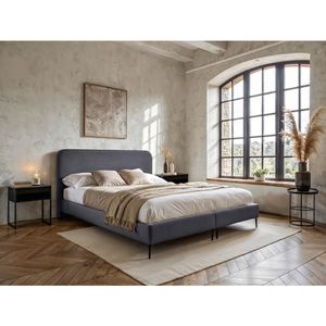 MID.YOU POSTEL BOXSPRING, 180/210 cm, šedá obraz