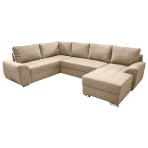 Livetastic SEDACÍ SOUPRAVA, textil, béžová obraz