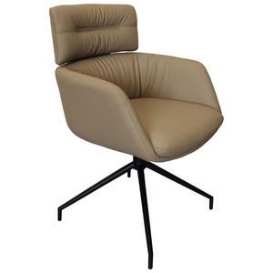 Dieter Knoll ŽIDLE S PODRUČKAMI, železo, šedohnědá obraz