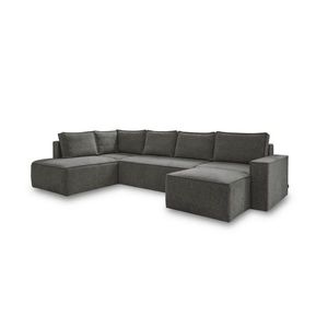 MID.YOU SEDACÍ SOUPRAVA, textil, tmavě šedá obraz