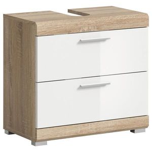 MID.YOU SKŘÍŇKA POD UMYVADLO, vysoce lesklá bílá, 60/56/37 cm obraz