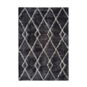 KOBEREC S VYSOKÝM VLASEM, 160/230 cm, antracitová obraz