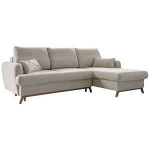 MID.YOU ROHOVÁ SEDAČKA, textil, béžová obraz