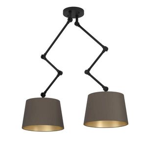 ZÁVĚSNÉ SVÍTIDLO, 2x35/129/2x35 cm obraz