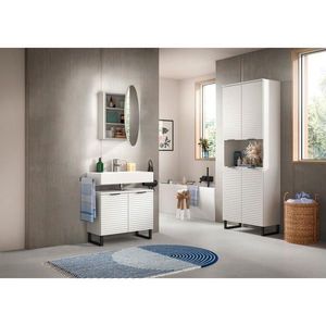 MID.YOU KOUPELNA bílá obraz