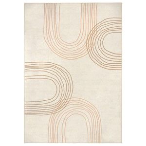 Lindorug KOBEREC TKANÝ NA PLOCHO, 160/230 cm, pískové barvy, koňaková obraz